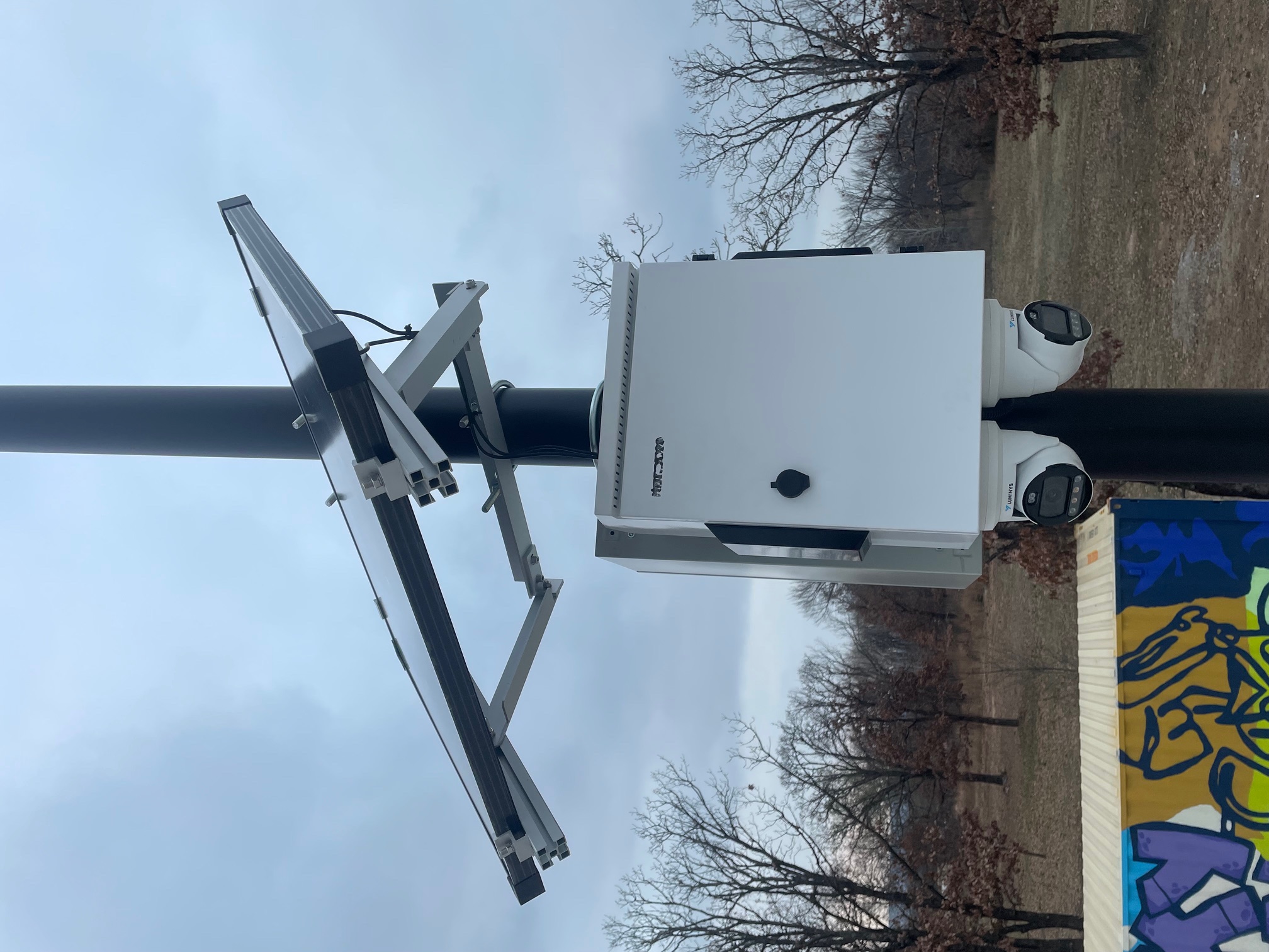 Luminys cameras has been installed at the Turkey Mountain