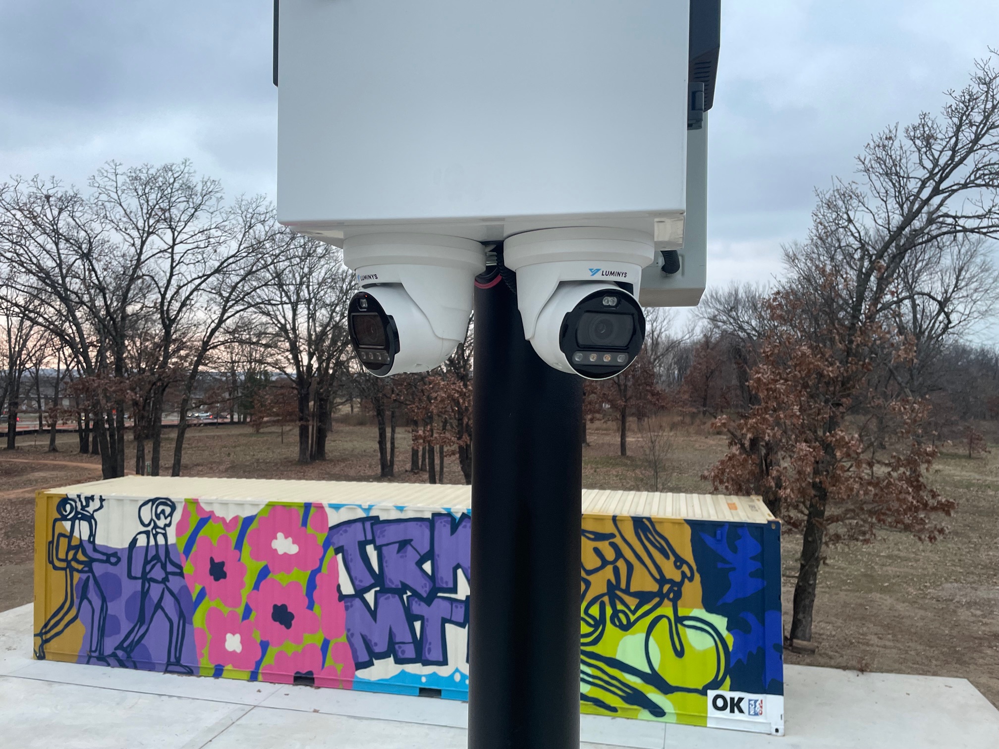 Luminys cameras has been installed at the Turkey Mountain