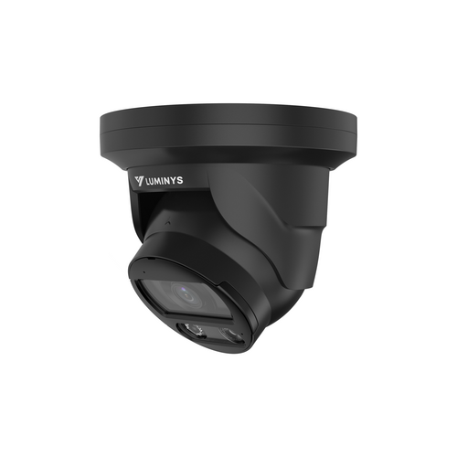 8MP Network LumiLuxSmart Black Turret Camera (2.8 mm)