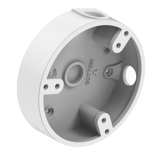 LUM-J02: Standard Dome & Mini Turret Size Junction Box view 1
