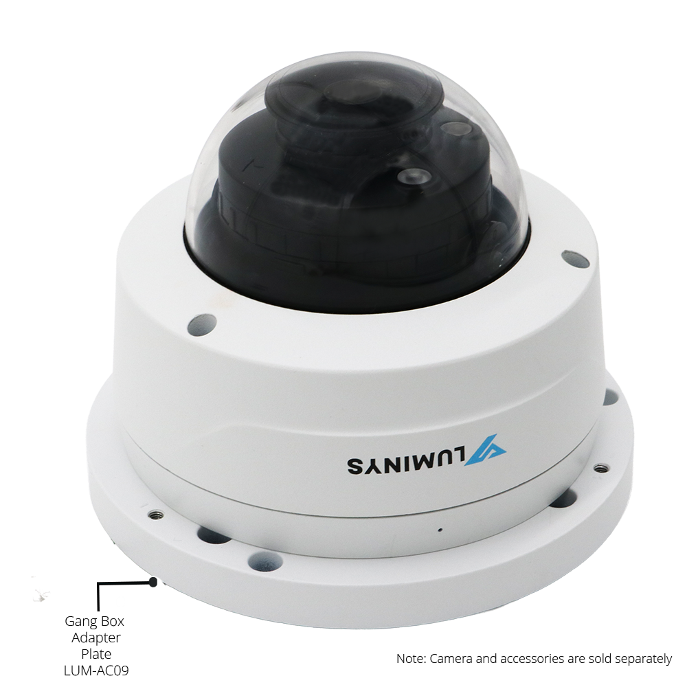 4MP Network LumiLuxSmart Dome Camera (Vari-Focal) - Luminys