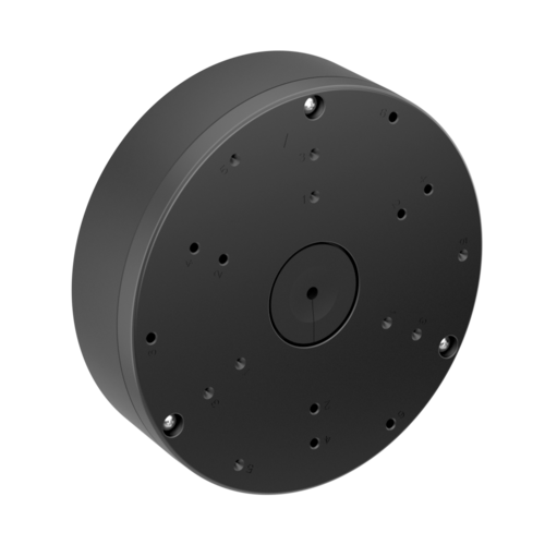 LUM-CJ11B: Standard Dome & Mini Turret Size Junction Box – Black