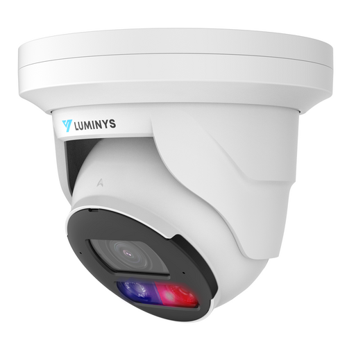 4MP Network LumiDeterrent Turret Camera (2.8 mm)