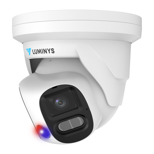 2 × 6MP Network LumiDeterrent Stitched Turret Camera (2.8 mm)