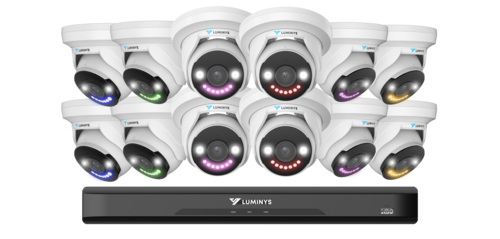 16CH 8MP LumiLightBand IP Kit