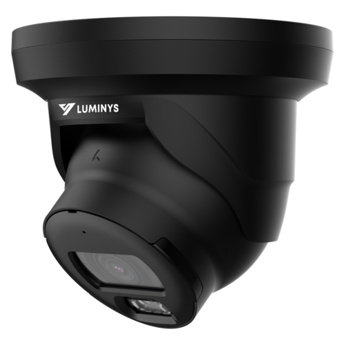 4MP Network LumiLuxSmart Black Turret Camera (2.8mm)