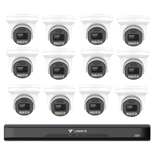 16CH 5MP LumiLuxLite IP Kit