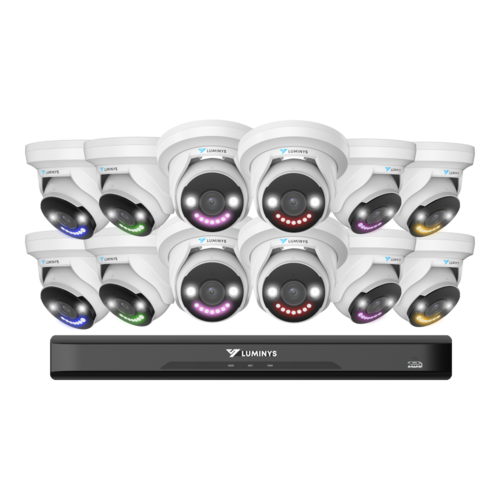 16CH 8MP LumiLightBand IP Kit