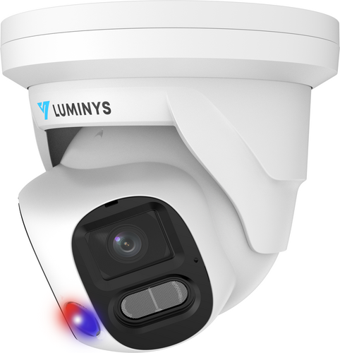 2 x 4MP Network LumiDeterrent Stitched Turret Camera (2.8 mm)