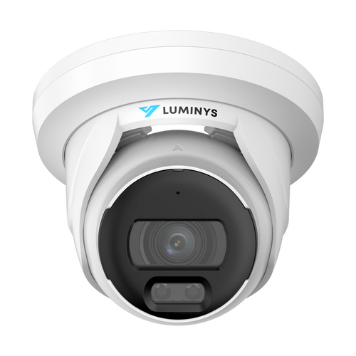 N3T-5DA2: 5MP Network LumiDeterrent Flashing White-light Turret Camera