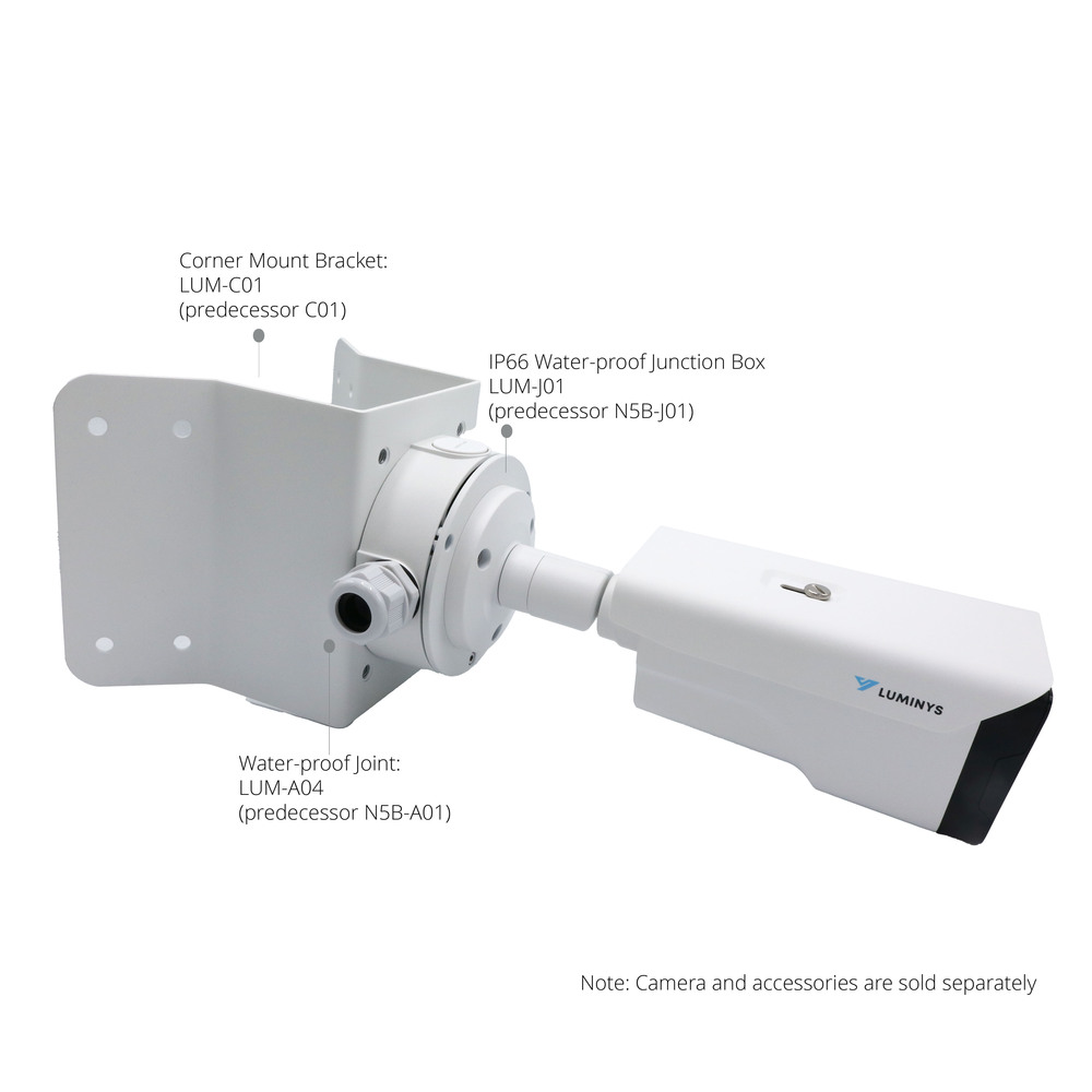 8MP Network LumiLuxSmart Bullet Camera (Vari-Focal) - Luminys