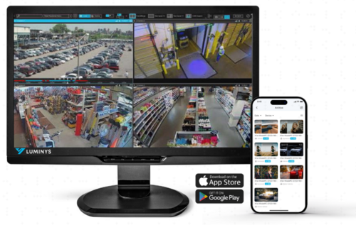 LumiCenter GUI and Smartphone