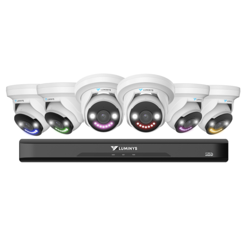 8CH 8MP LumiLightBand IP Kit