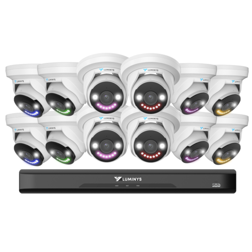 16CH 8MP LumiLightBand IP Kit